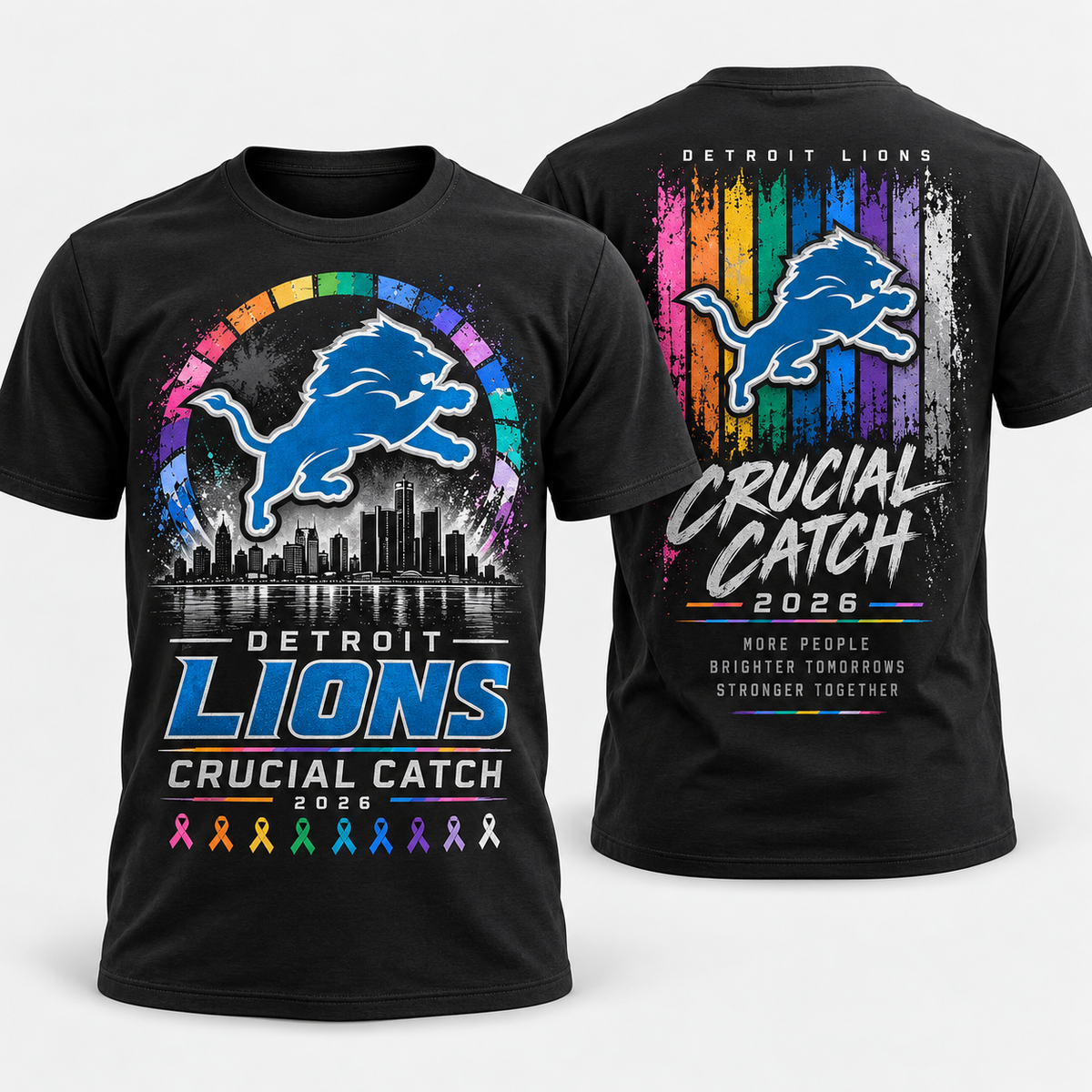 Detroit Lions 2026 Crucial Catch 2026 Crucial Catch Finale T-Shirt