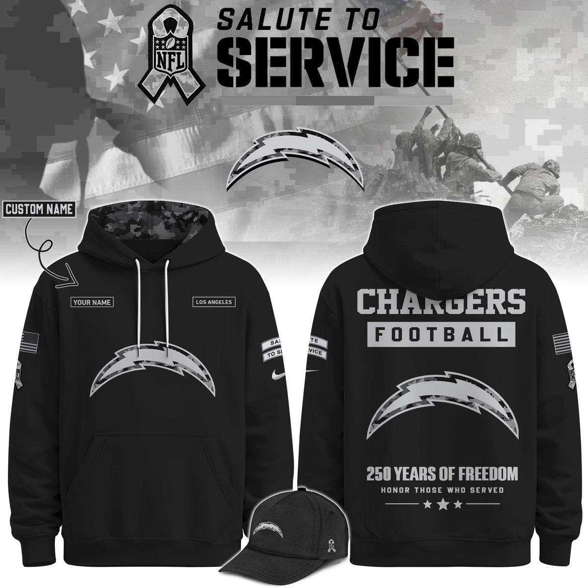 LAC Veterans Day Limited Edition Hoodie Limited Edition + Selling Out Fast