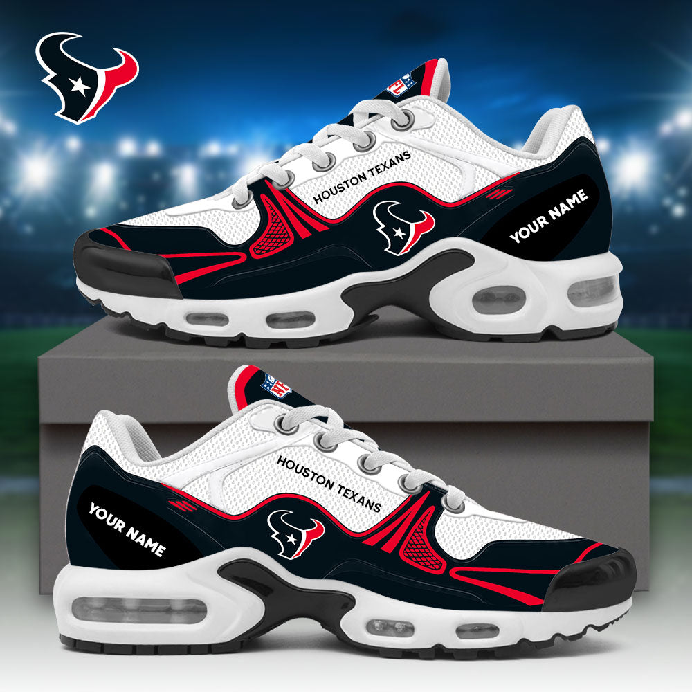 H.Texans Air Max Plus Custom Name Sneakers