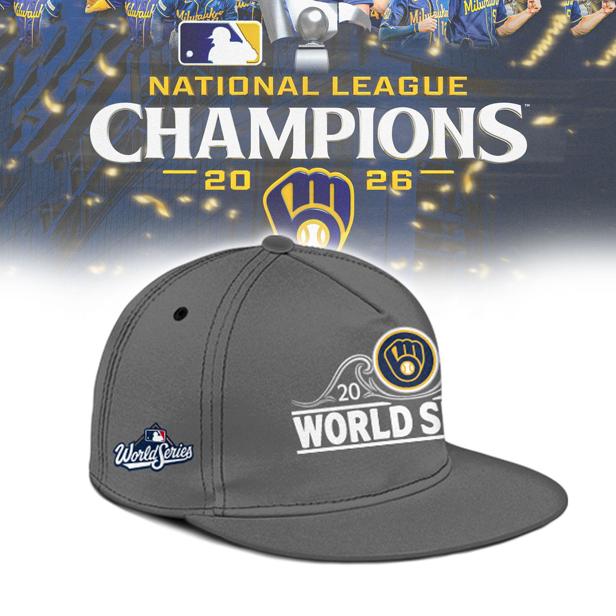 __M.Brewers 2026 National League Champions Locker Room Limited Jersey NN