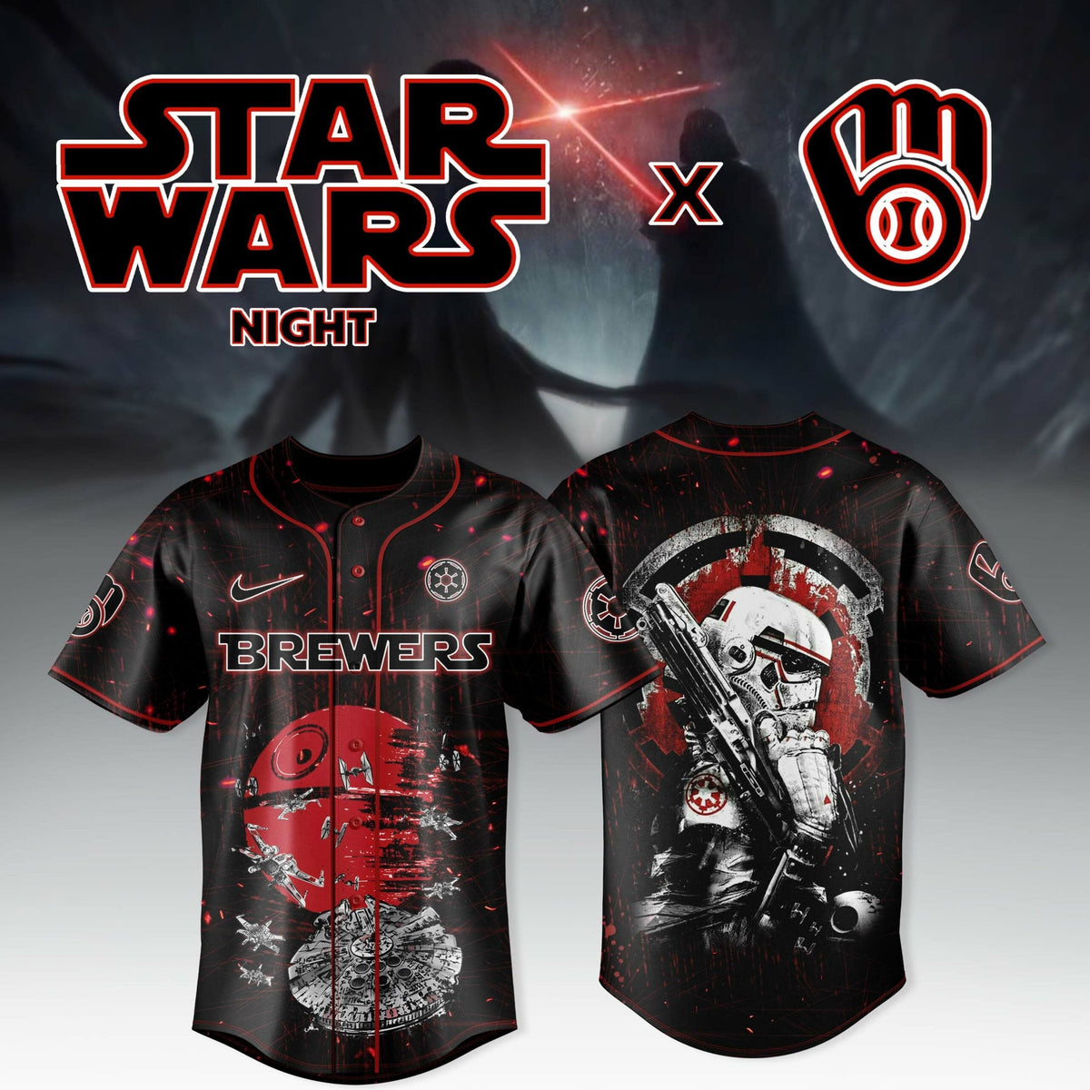 Milwaukee Brewers X Star Wars Night New Collection