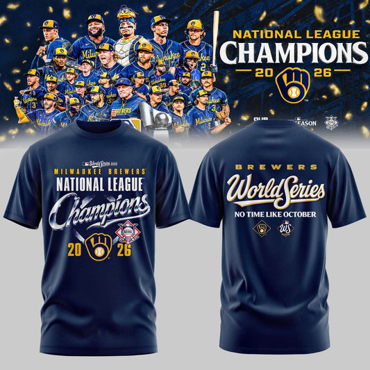 __M.Brewers 2026 National League Champions T-Shirt NN