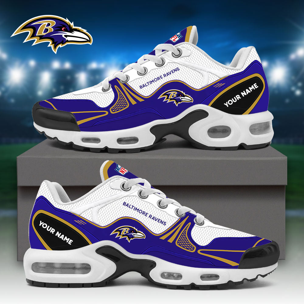 B.Ravens Air Max Plus Custom Name Sneakers
