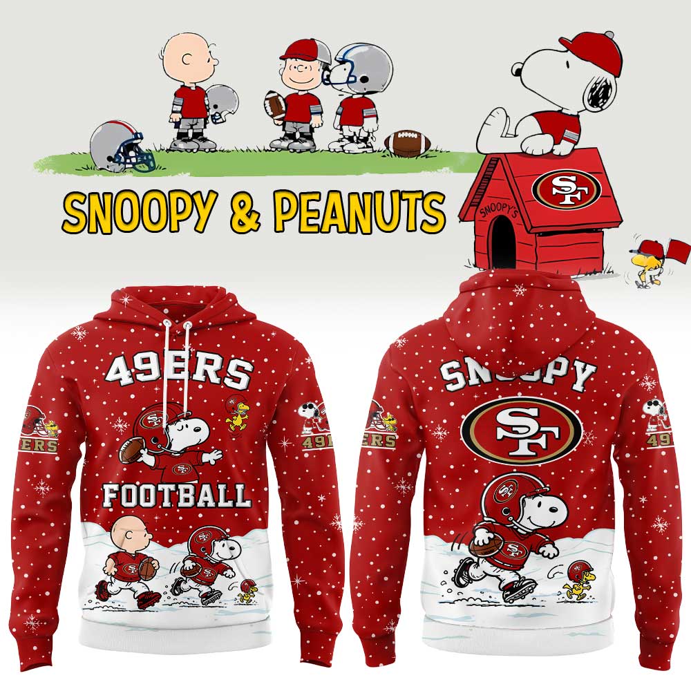 .                                 San Francisco 49ers x Snoopy/Peanuts Limited Hoodie