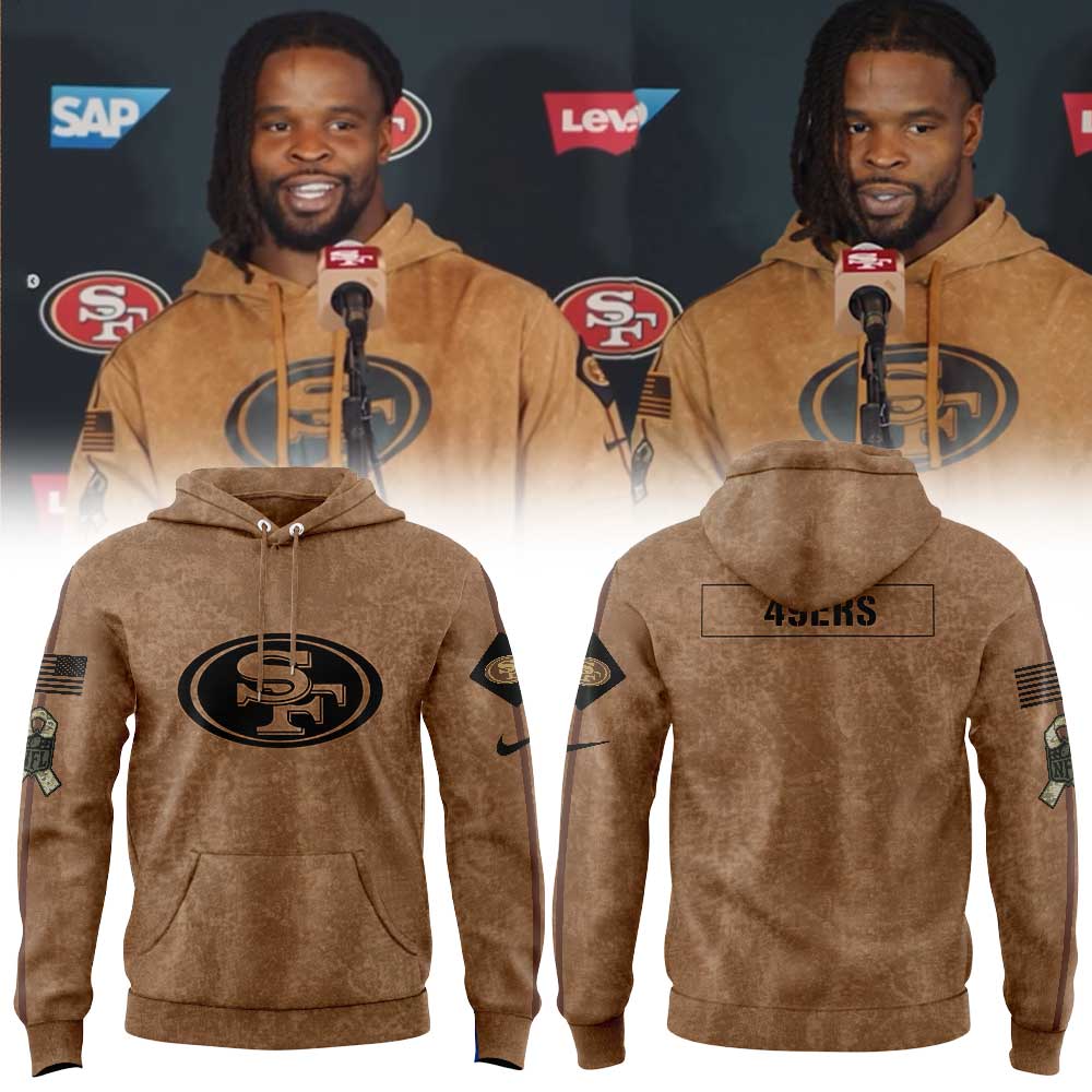 .                   San Francisco 49ers Salute To Service Club Pullover Hoodie V2