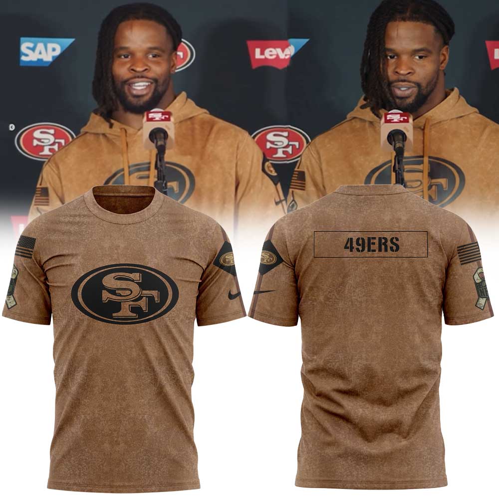 .                   San Francisco 49ers Salute To Service Club Pullover Shirt V2