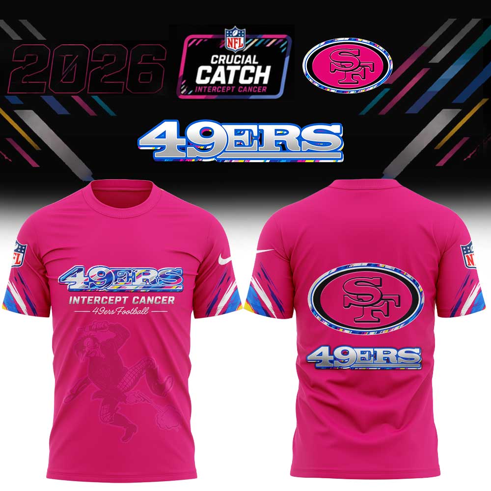 .                       San Francisco 49ers 2026 Crucial Catch Intercept Shirt