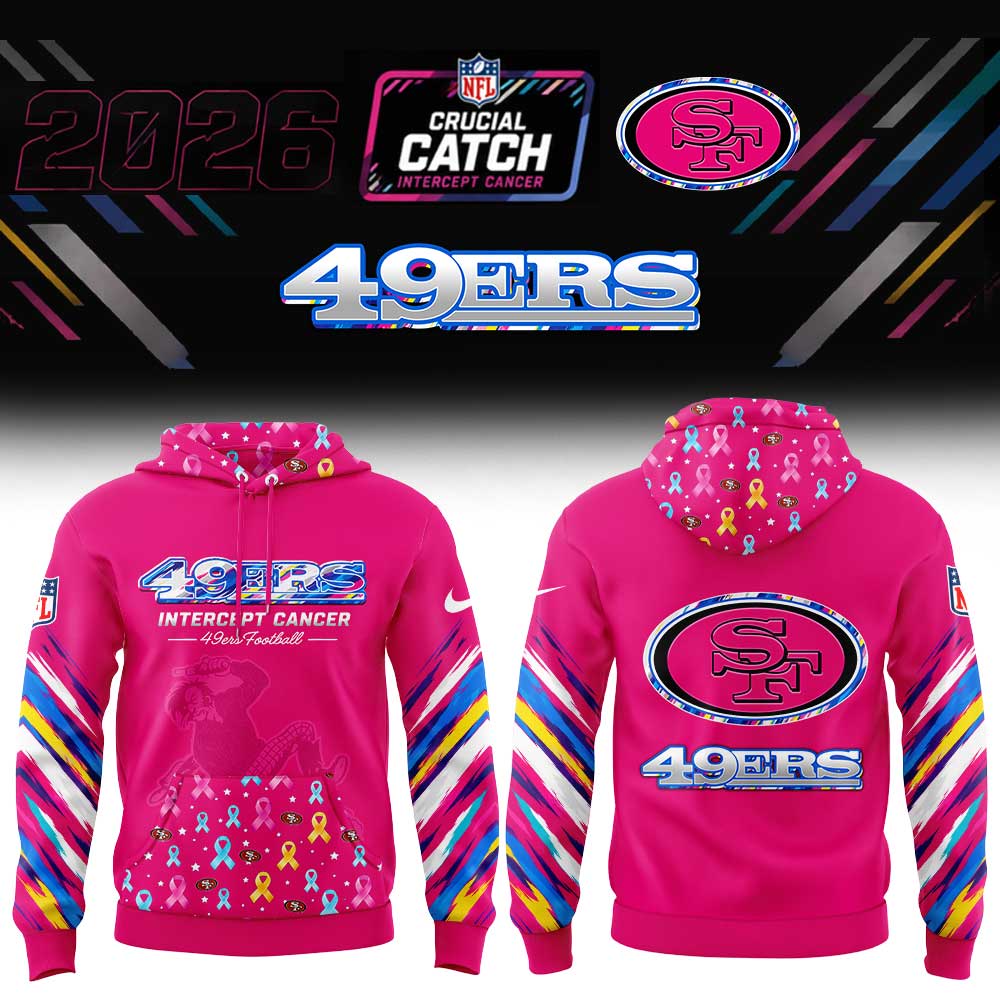 .                       San Francisco 49ers 2026 Crucial Catch Intercept Hoodie