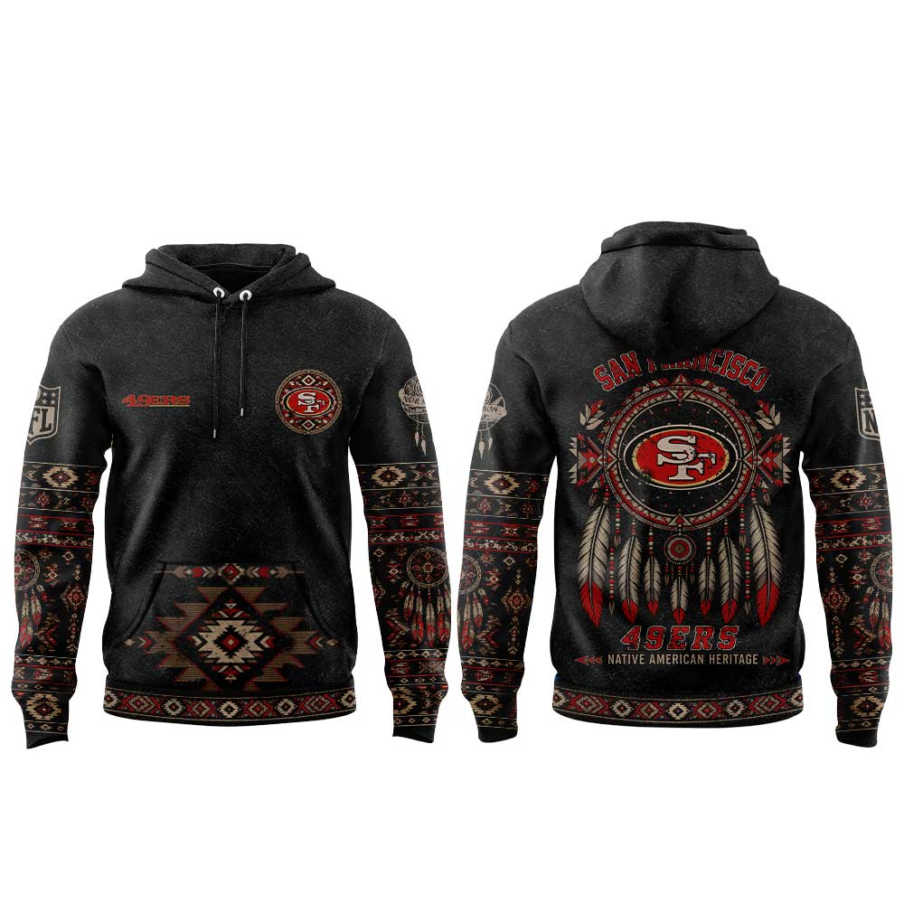 .                          San Francisco 49ers Native American Heritage Limited Hoodie
