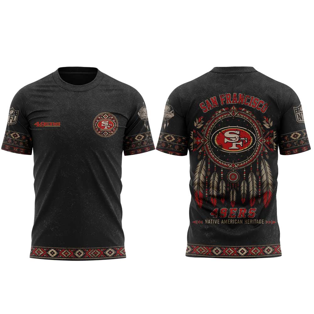 .                          San Francisco 49ers Native American Heritage Limited Shirt