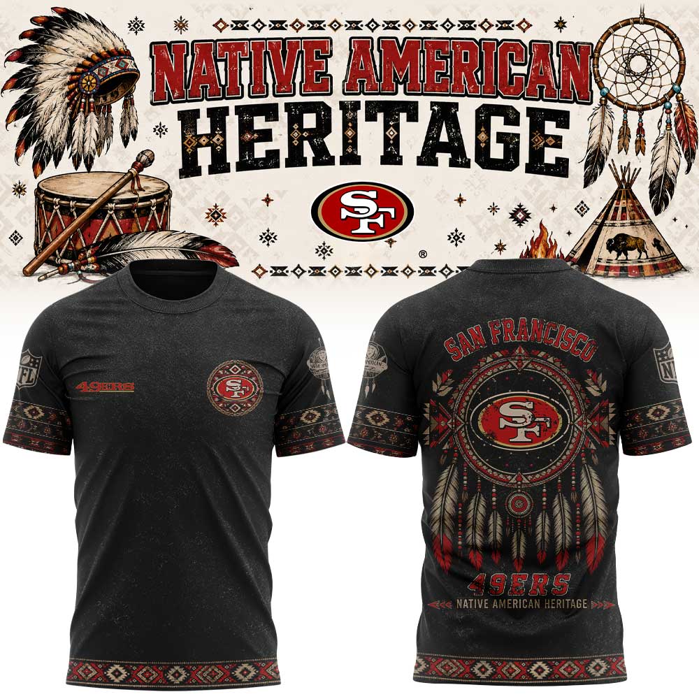 .                          San Francisco 49ers Native American Heritage Limited Shirt