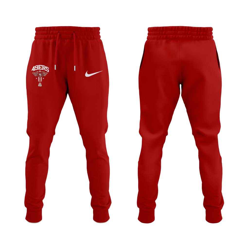 .                           San Francisco 49ers SALUTE TO SERVICE Exclusive Edition Hoodie