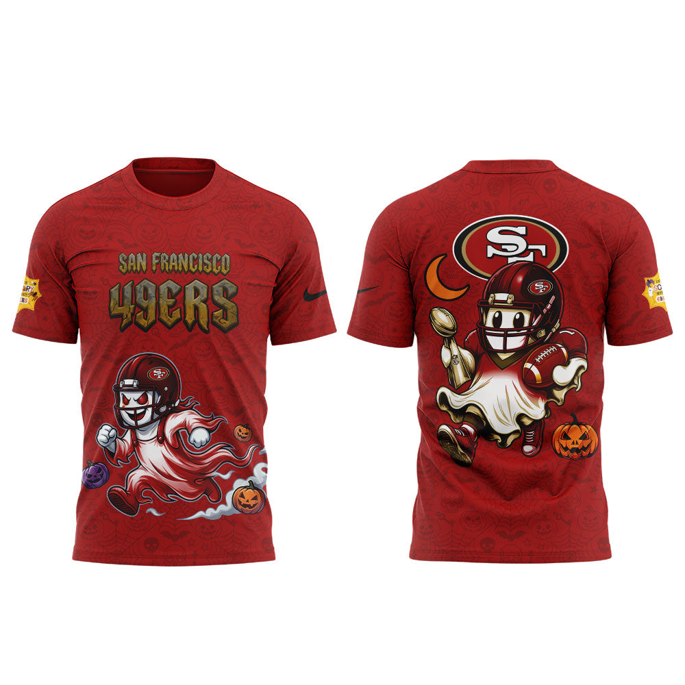 .                             San Francisco 49ers x Halloween Night 2026 Shirt