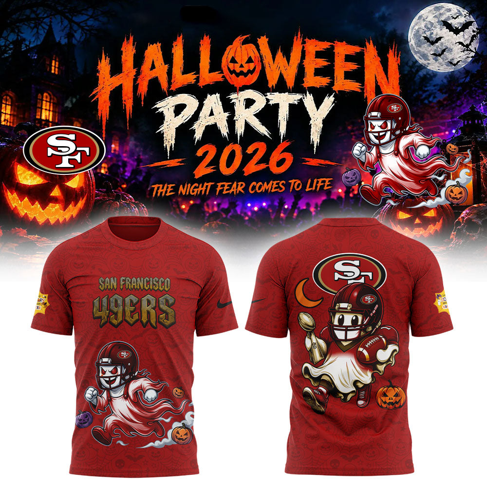 .                             San Francisco 49ers x Halloween Night 2026 Shirt