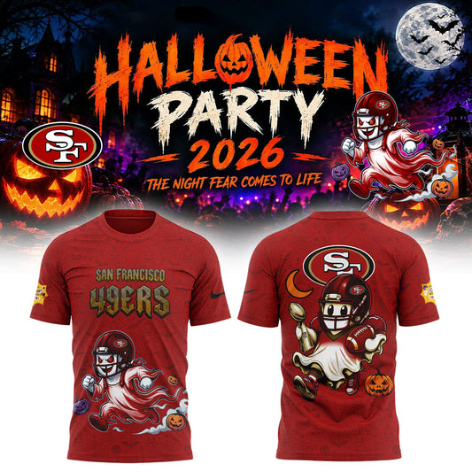 .                             San Francisco 49ers x Halloween Night 2026 Shirt