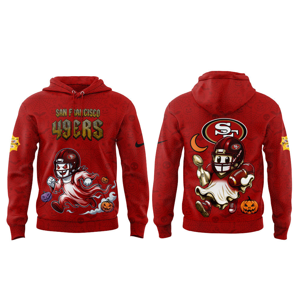 .                             San Francisco 49ers x Halloween Night 2026 Hoodie