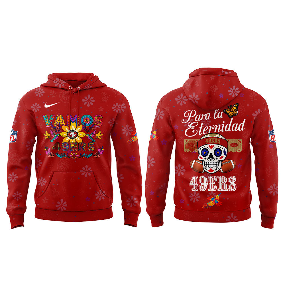 .                     San Francisco 49ers Happy Latino and Hispanic Heritage Month 2026 Hoodie