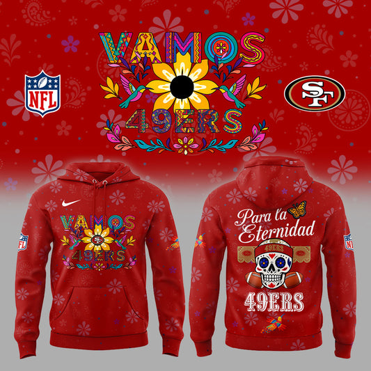 .                     San Francisco 49ers Happy Latino and Hispanic Heritage Month 2026 Hoodie