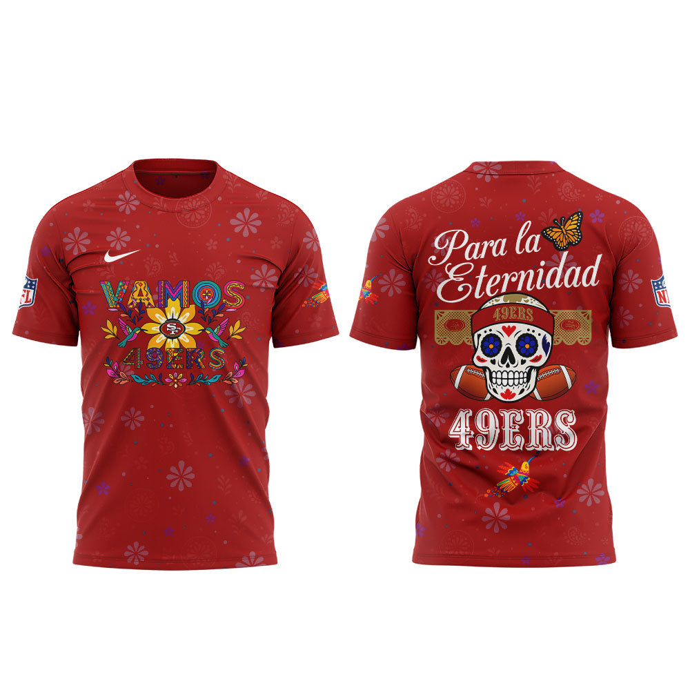 .                     San Francisco 49ers Happy Latino and Hispanic Heritage Month 2026 Shirt