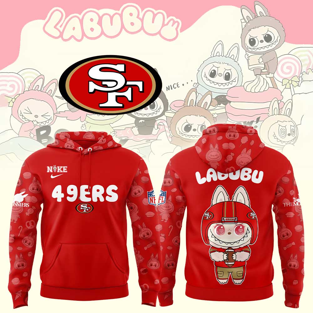 .      San Francisco 49ers x Labubu Combo Hoodie