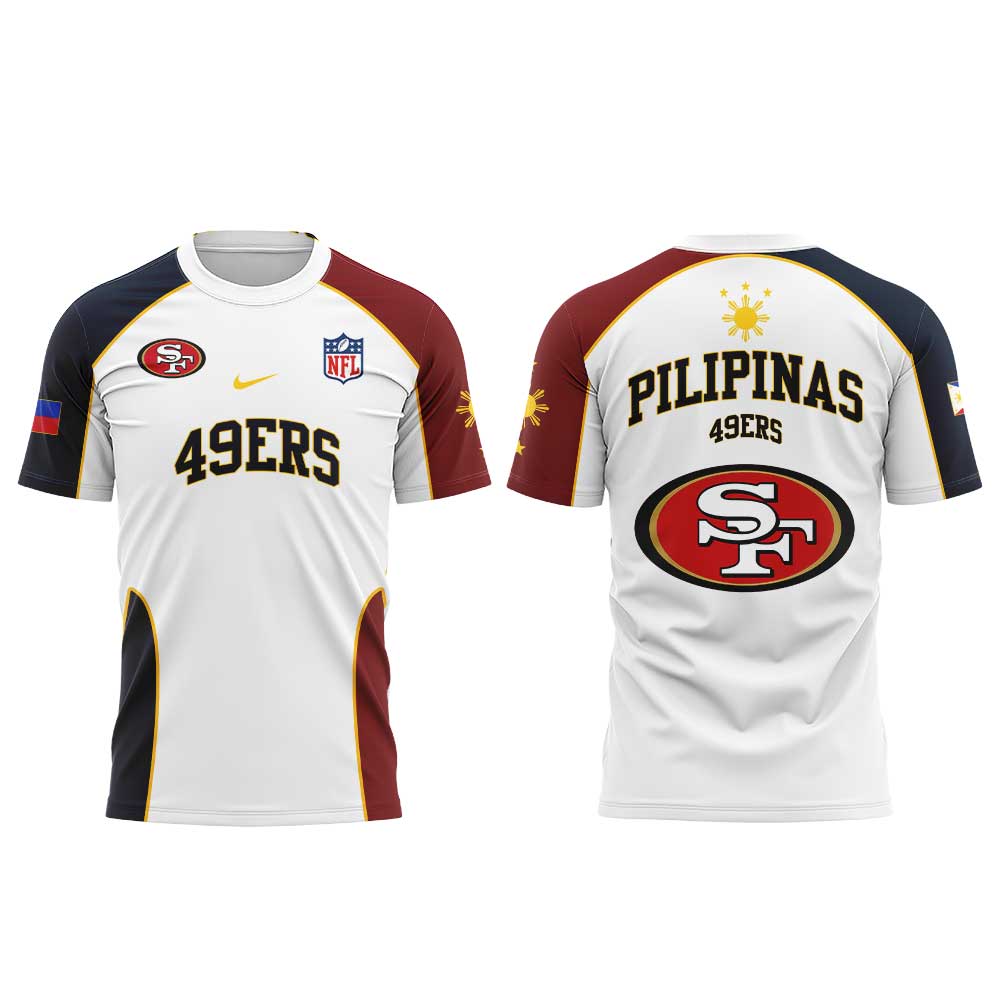 .                 San Francisco 49ers Filipino Heritage Night 2026 Shirt