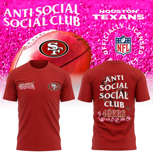 .                  San Francisco 49ers Anti Social Social Club x NFL Shirt