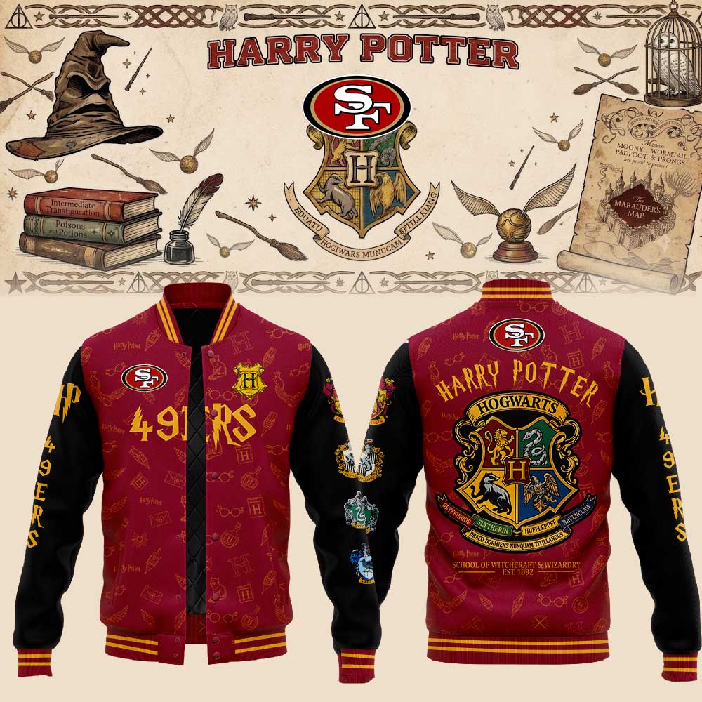 .                          San Francisco 49ers Harry Potter Night 2026 Jacket