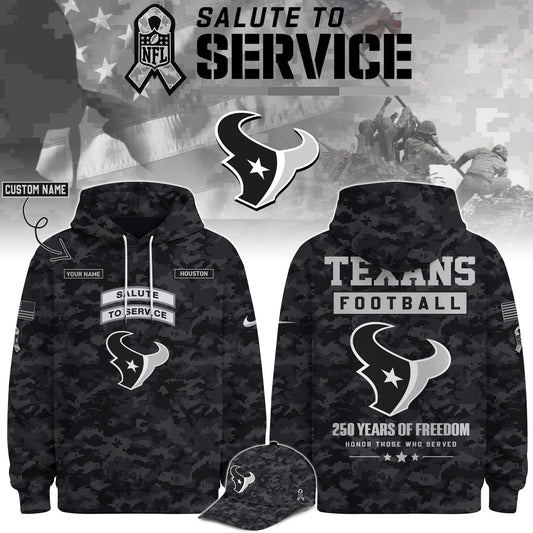 HOU Veterans Day Limited Edition Hoodie  Limited Edition + Selling Out Fast V2