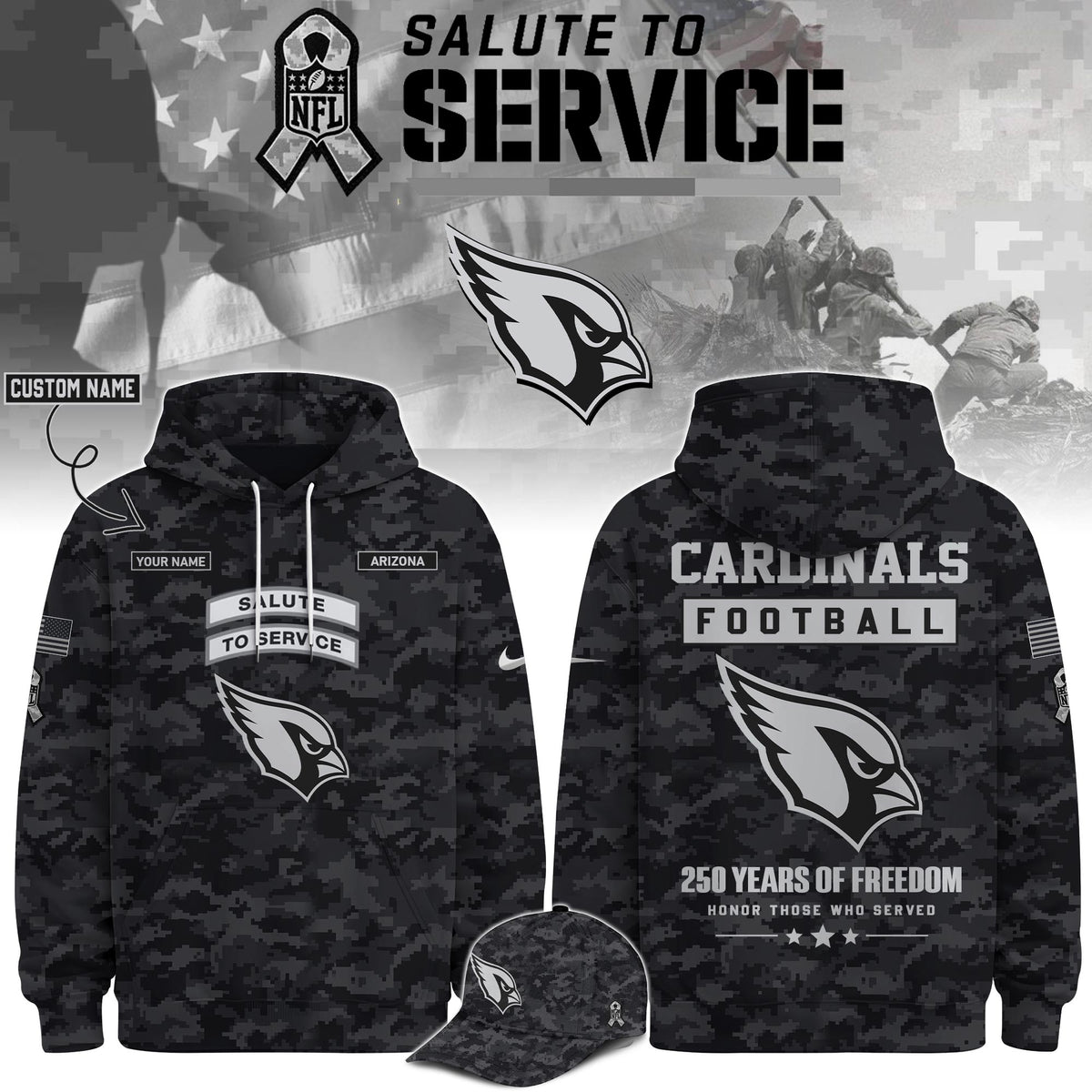 ARI Veterans Day Limited Edition Hoodie  Limited Edition + Selling Out Fast V2
