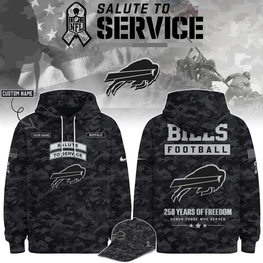 BUF Veterans Day Limited Edition Hoodie  Limited Edition + Selling Out Fast