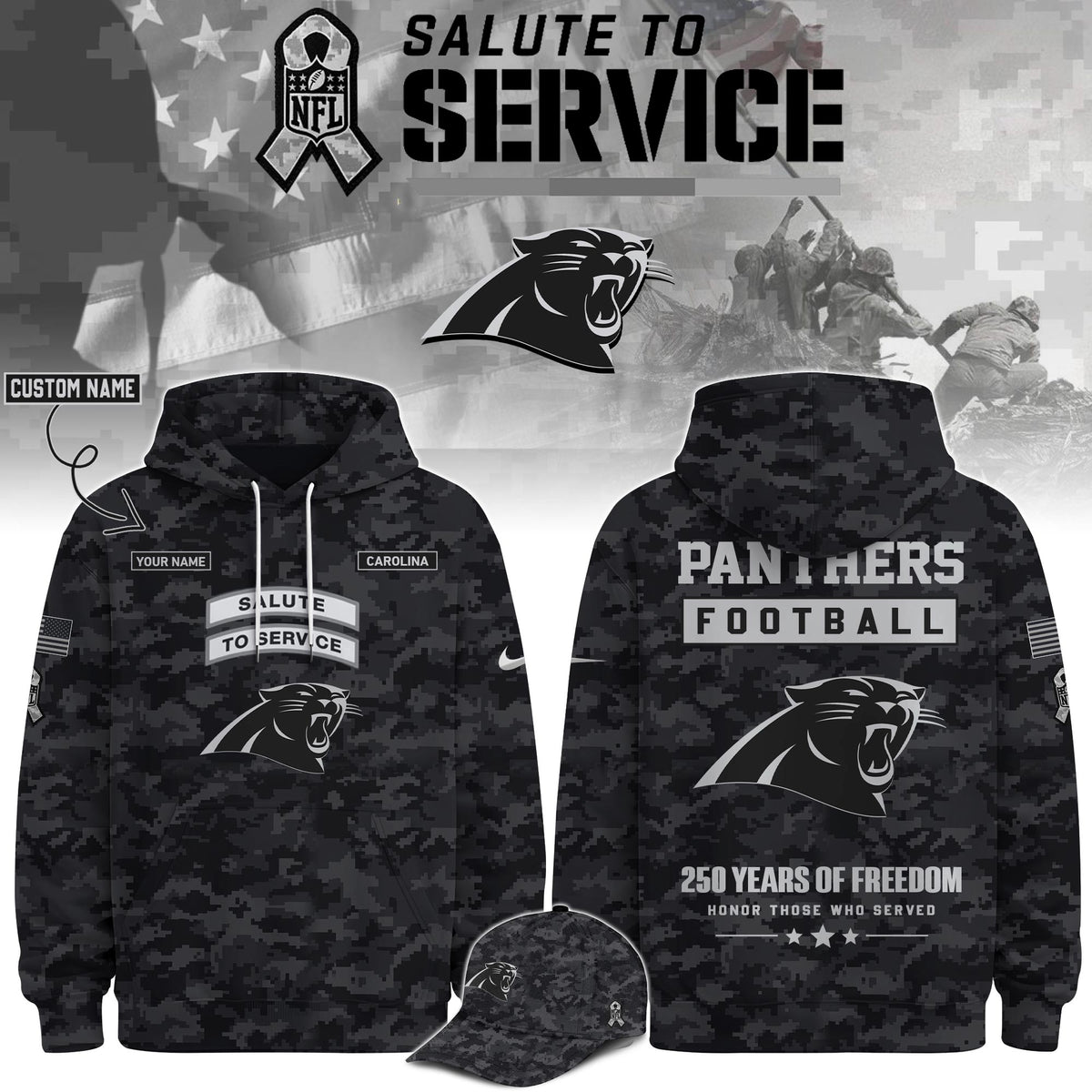 CAR Veterans Day Limited Edition Hoodie  Limited Edition + Selling Out Fast V2