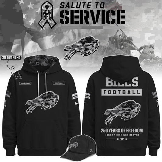 BUF Veterans Day Limited Edition Hoodie  Limited Edition + Selling Out Fast V2