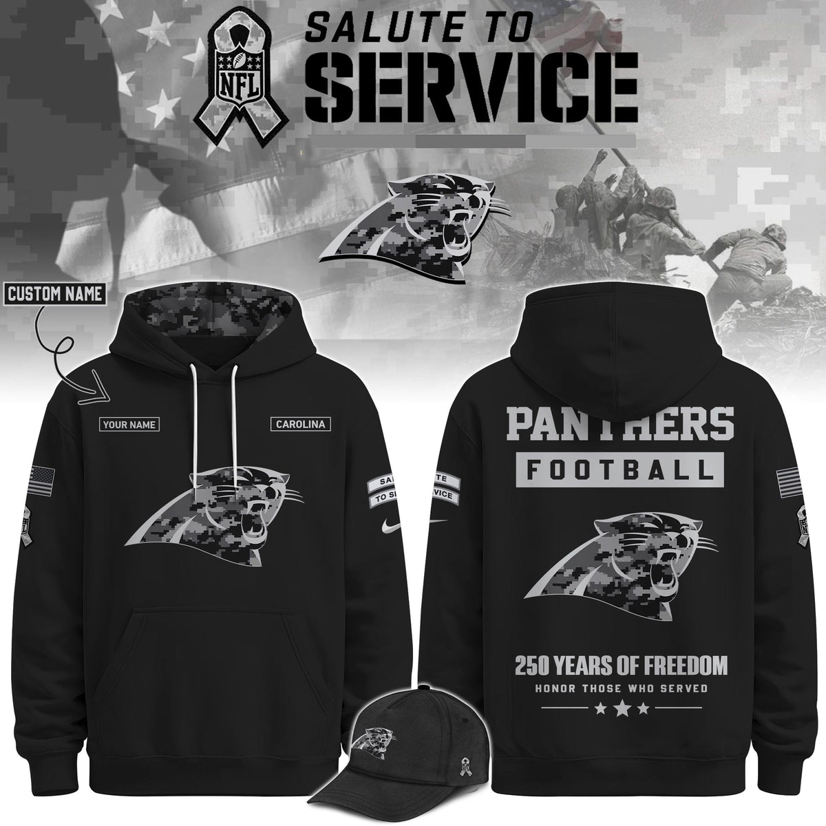 CAR Veterans Day Limited Edition Hoodie  Limited Edition + Selling Out Fast