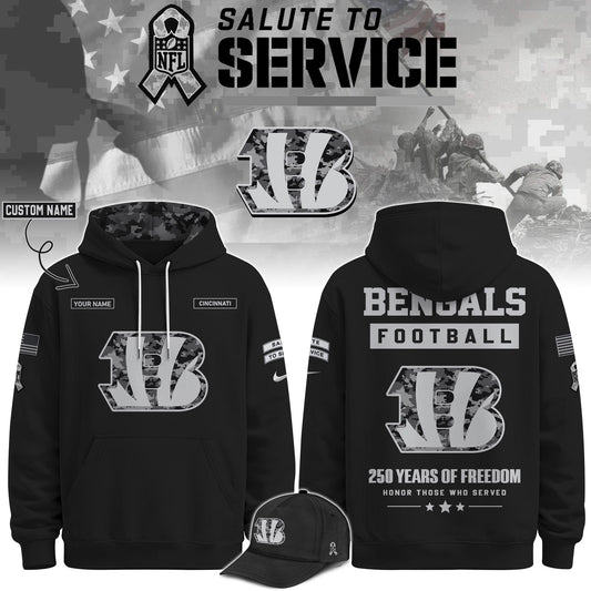 CIN Veterans Day Limited Edition Hoodie  Limited Edition + Selling Out Fast V2