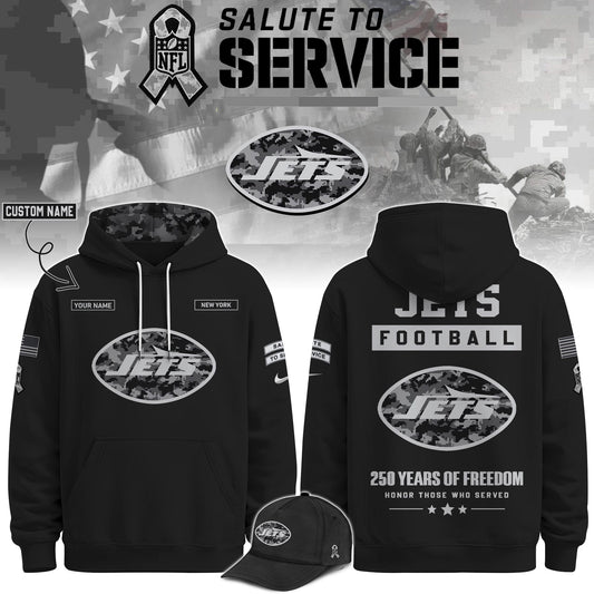 NYJ Veterans Day Limited Edition Hoodie  Limited Edition + Selling Out Fast