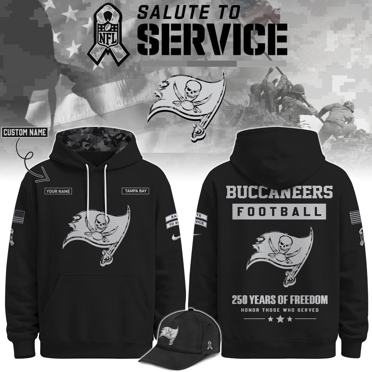 TB Veterans Day Limited Edition Hoodie  Limited Edition + Selling Out Fast