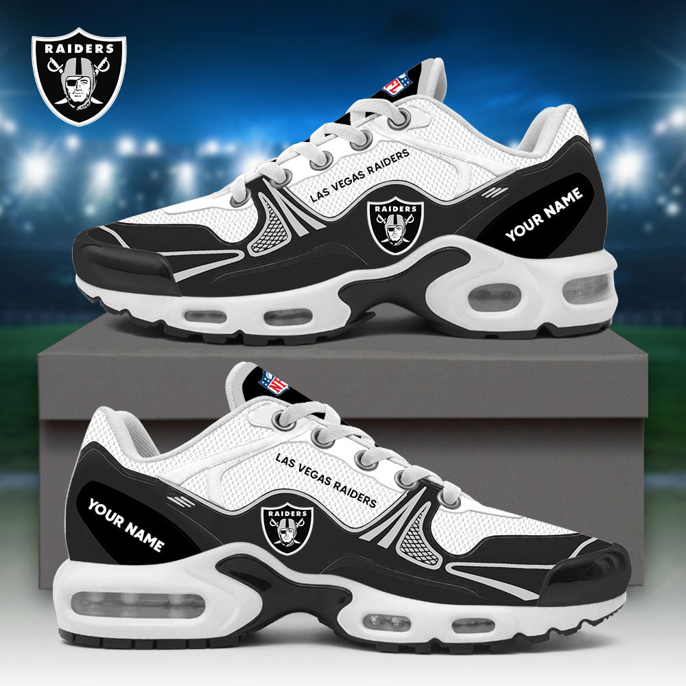 LV.Raiders Air Max Plus Custom Name Sneakers