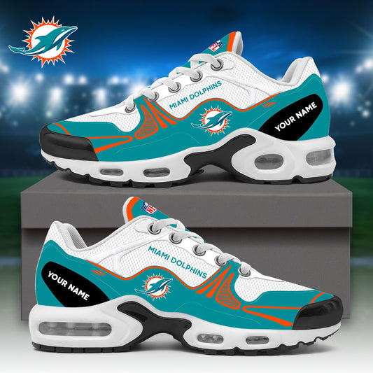 M.Dolphins Air Max Plus Custom Name Sneakers