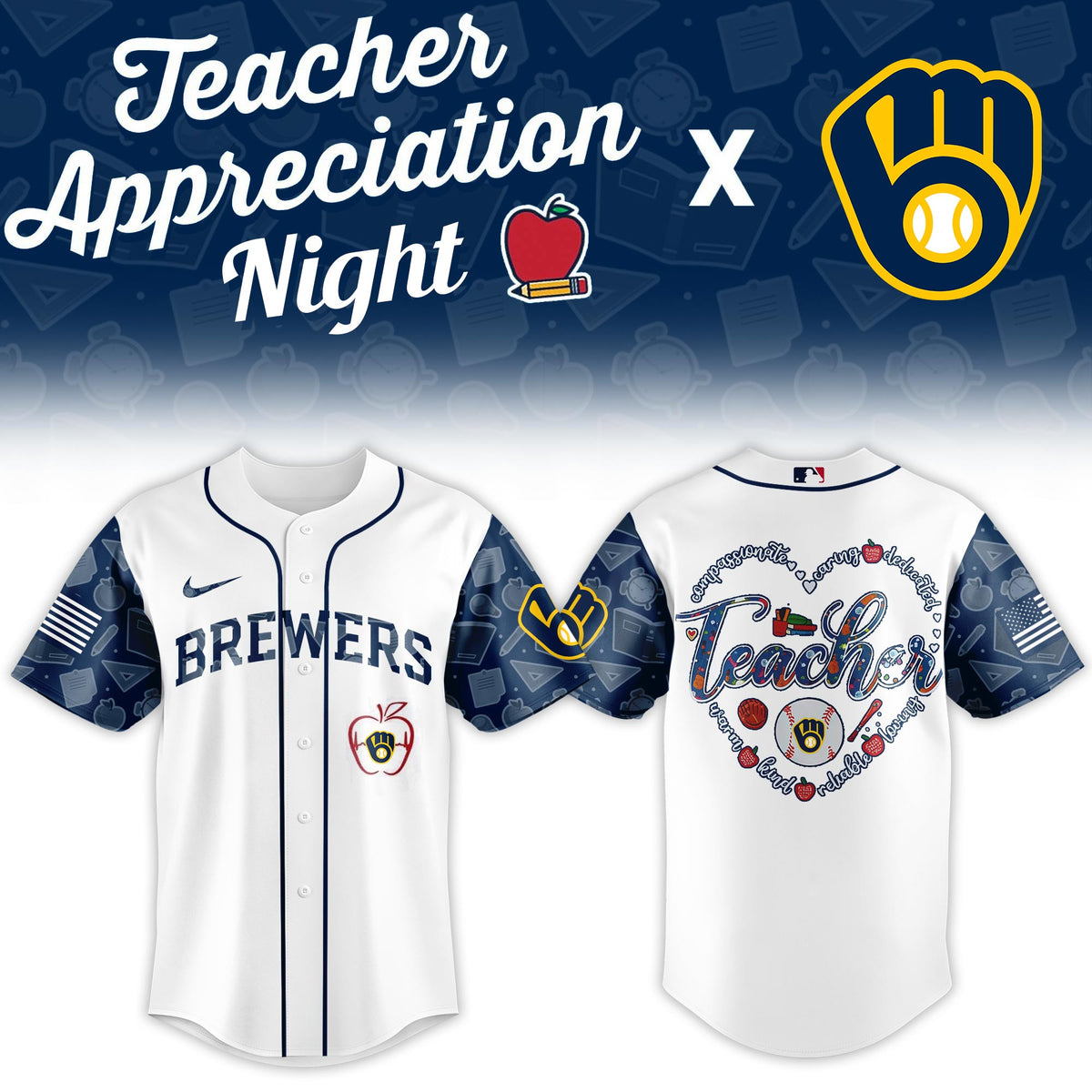 MIL Teacher Appreciation Night Limited Jersey NN