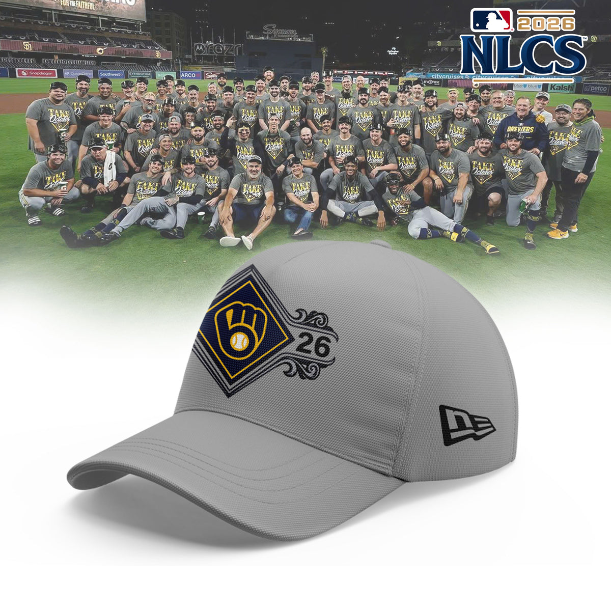 _M.Brewers 2026 NLCS Bound Limited Locker Room “Take October” Jersey