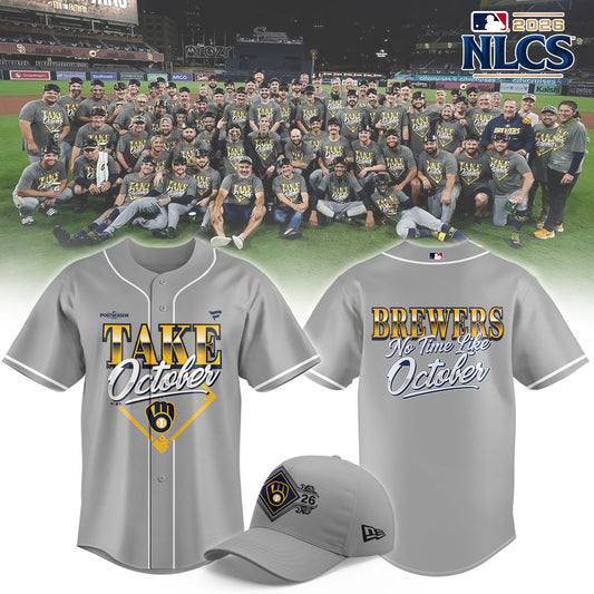 _M.Brewers 2026 NLCS Bound Limited Locker Room “Take October” Jersey