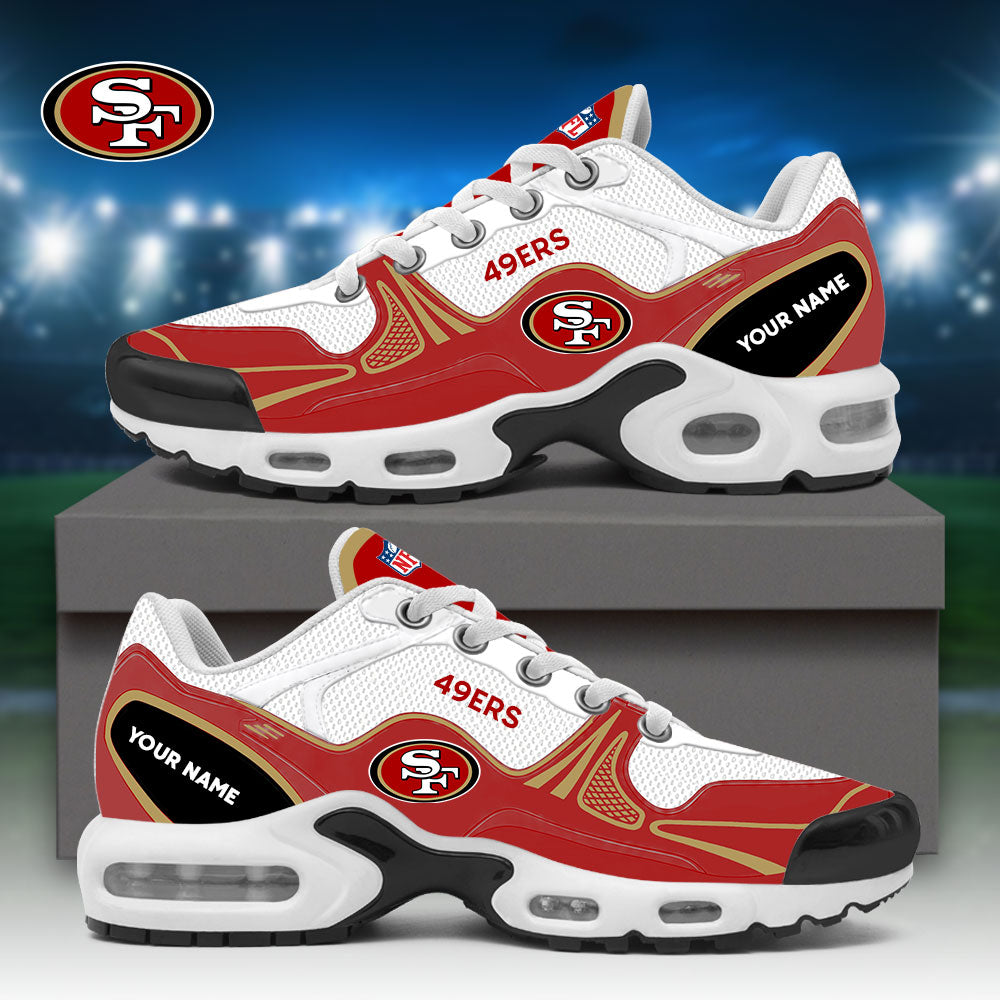 SF.49ers Air Max Plus Custom Name Sneakers
