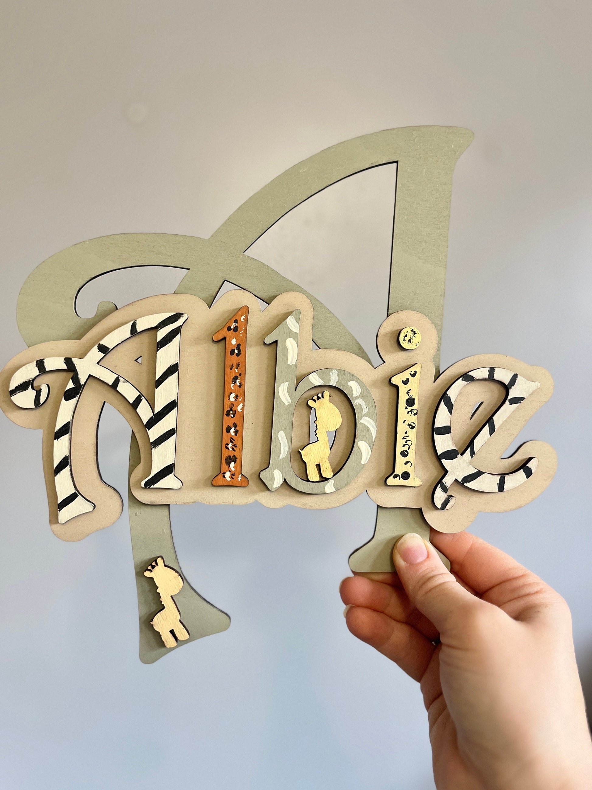 Custom Space Wooden Name Sign: Rocket Nursery Decor, boys door sign