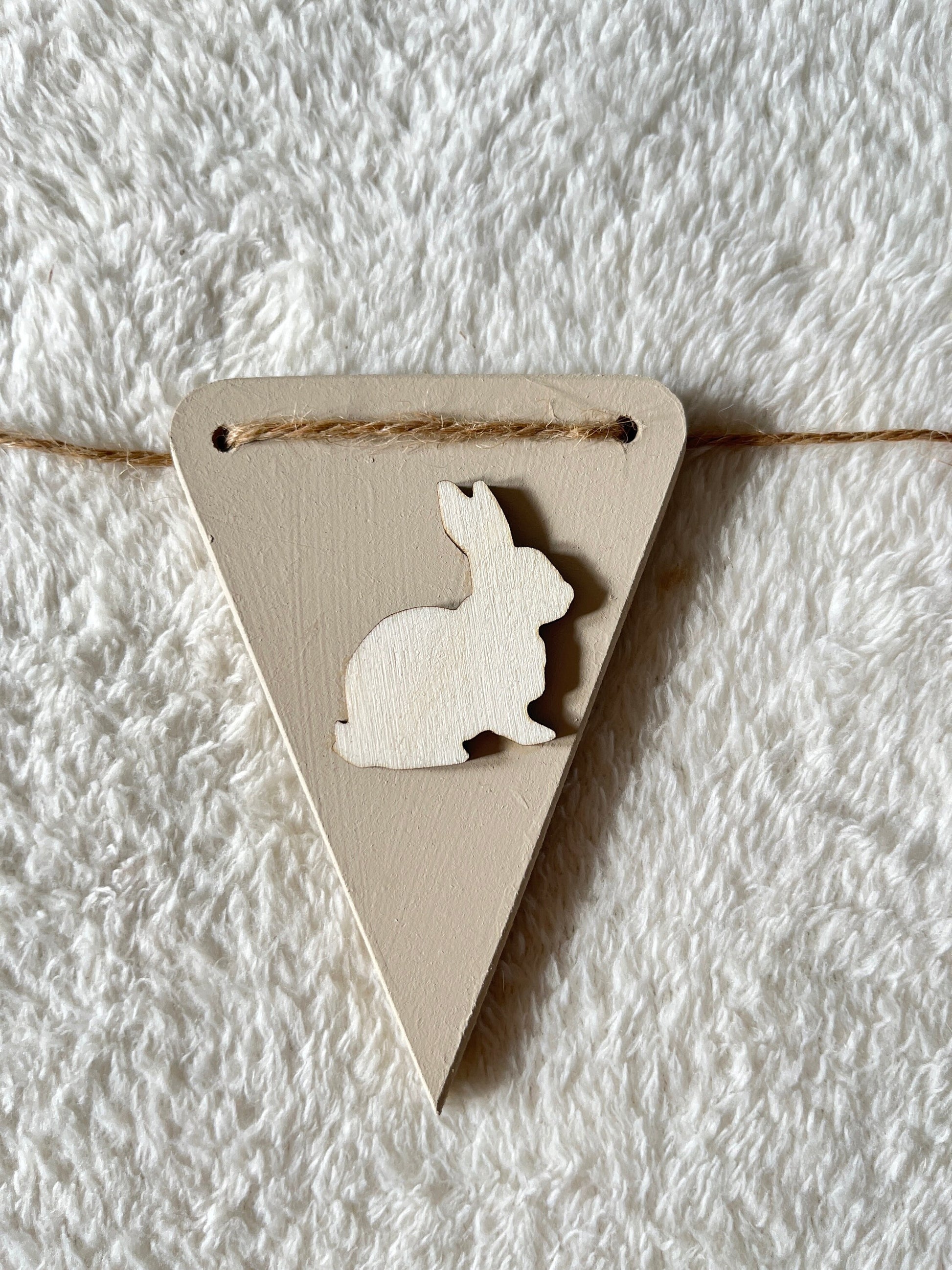 Bunny Name Bunting: Pastel Nursery Garland, Rabbit Decor
