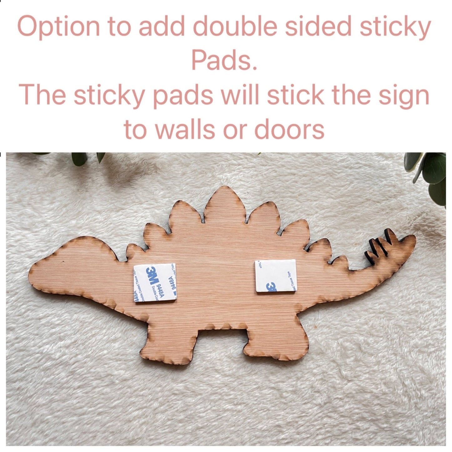 Personalised Dinosaur Door Sign Wooden Nursery Decor dinosaur bedroom decor kids room sign new baby gift for kids toddler boy room decor